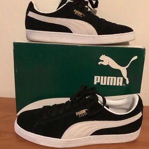 PUMA Suede Classic+ black-white